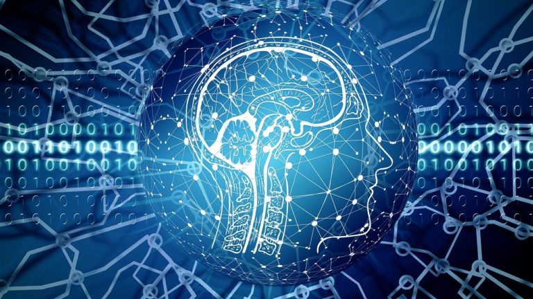 artificial-intelligence-4469138_1280 Bildet viser en illustrasjon av kunstig intelligens